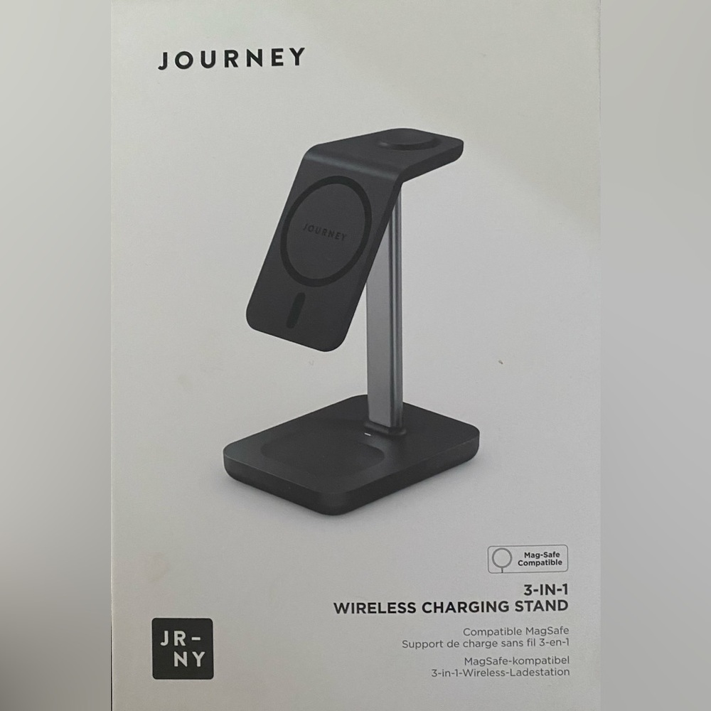 3-in-1 Wireless Charging Stand For Phone, AirPod and Watch!